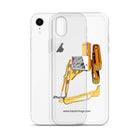JCB Clear Case for iPhone® JCB 814 Super | Clear Case for iPhone® Quality Farmers Merch