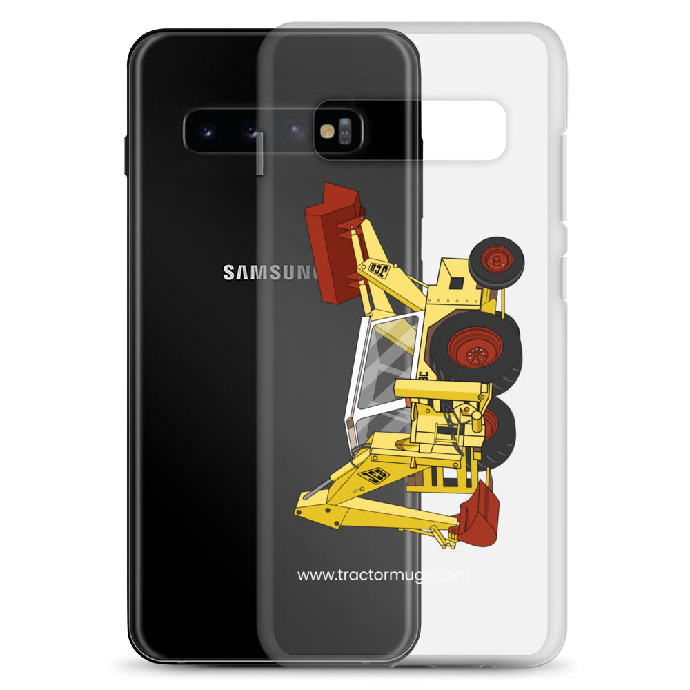 JCB Clear Case for Samsung® JCB 3C II Backhoe | Clear Case for Samsung® Quality Farmers Merch