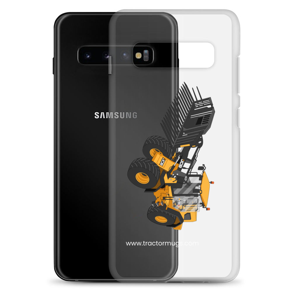 JCB Clear Case for Samsung® JCB 435 S Farm Master | Clear Case for Samsung® Quality Farmers Merch