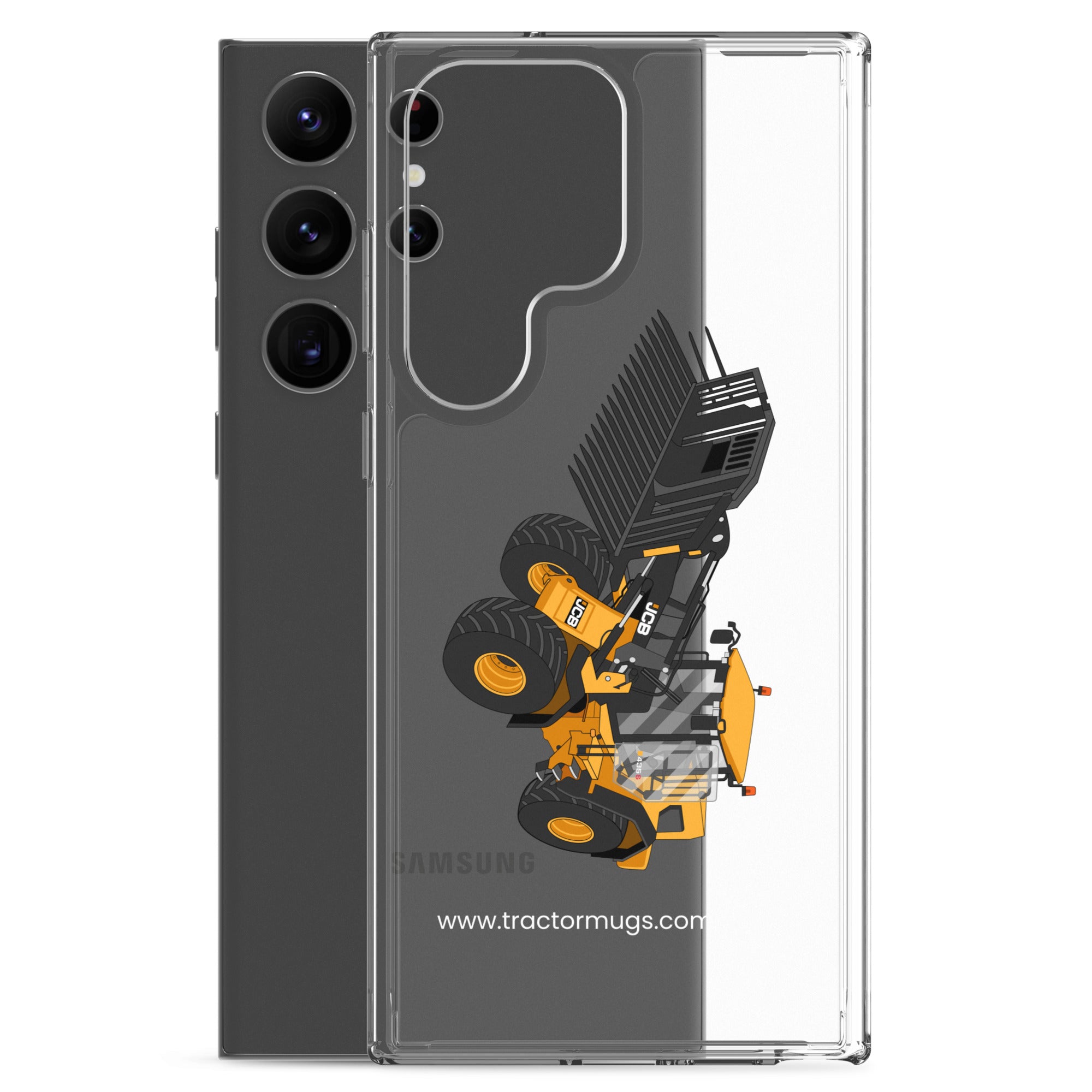 JCB Clear Case for Samsung® JCB 435 S Farm Master | Clear Case for Samsung® Quality Farmers Merch