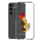 JCB Clear Case for Samsung® JCB 4D Backhoe | Clear Case for Samsung® Quality Farmers Merch