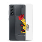 JCB Clear Case for Samsung® JCB 4D Backhoe | Clear Case for Samsung® Quality Farmers Merch