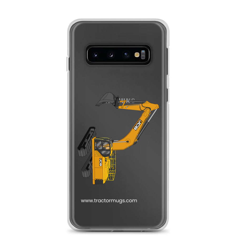 JCB Clear Case for Samsung® Samsung Galaxy S10 JCB 370 LC | Clear Case for Samsung® Quality Farmers Merch