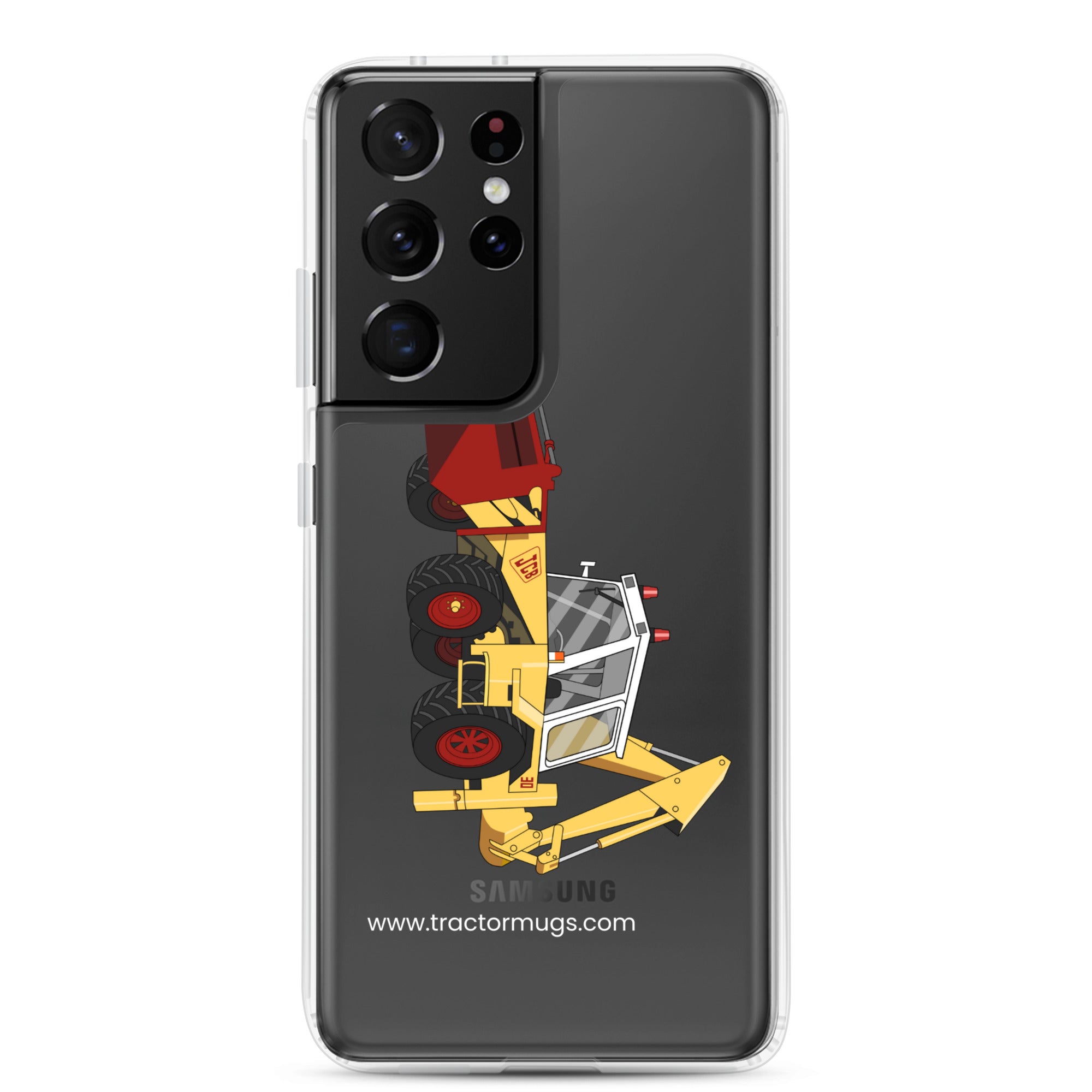 JCB Clear Case for Samsung® Samsung Galaxy S21 Ultra JCB 3D (1975) | Clear Case for Samsung® Quality Farmers Merch