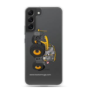 JCB Clear Case for Samsung® Samsung Galaxy S22 Plus JCB Fastrac 4220 Icon | Clear Case for Samsung® Quality Farmers Merch