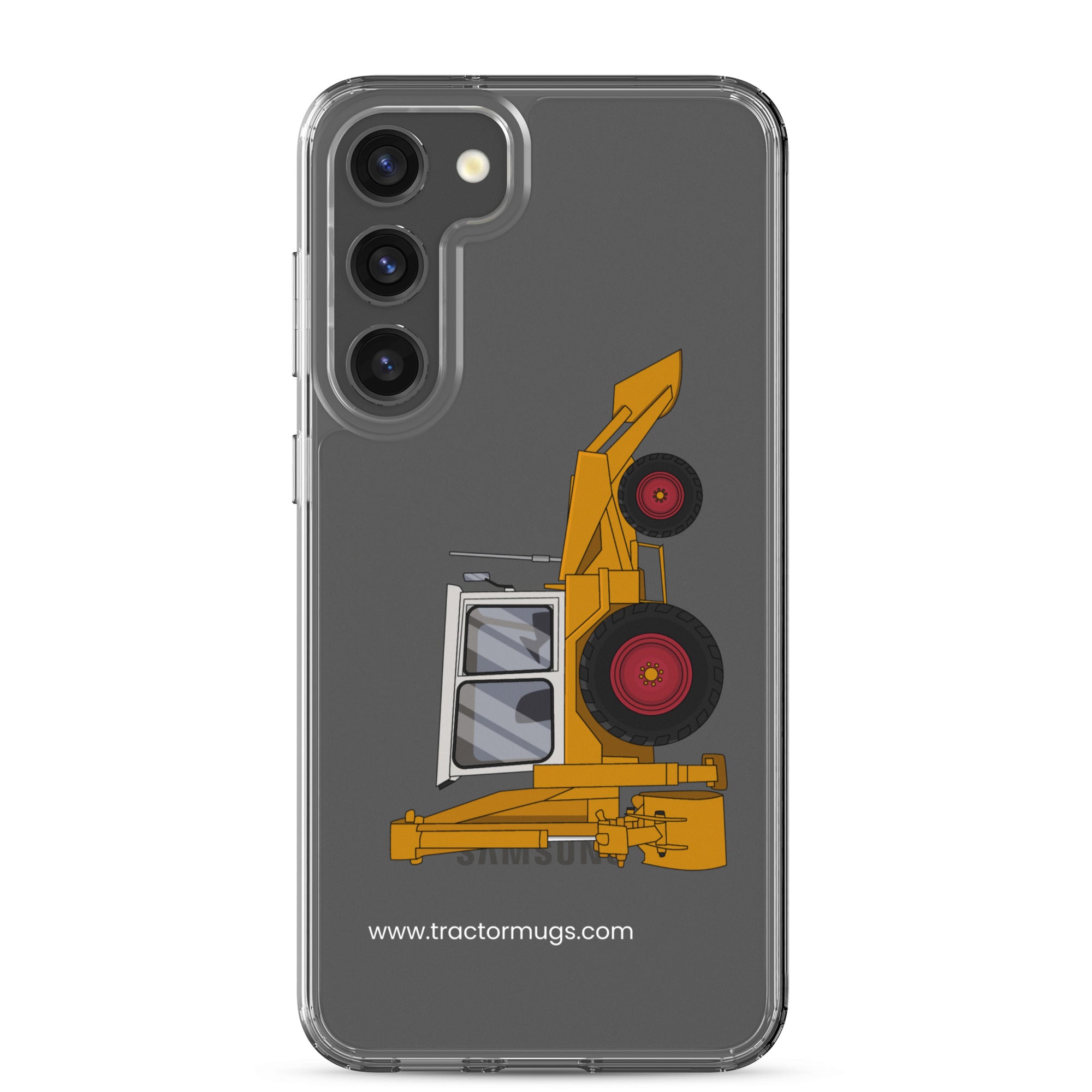 JCB Clear Case for Samsung® Samsung Galaxy S23 Plus JCB 3C (1975) | Clear Case for Samsung® Quality Farmers Merch