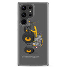 JCB Clear Case for Samsung® Samsung Galaxy S23 Ultra JCB Fastrac 4220 Icon | Clear Case for Samsung® Quality Farmers Merch