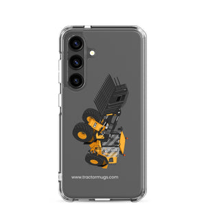 JCB Clear Case for Samsung® Samsung Galaxy S24 JCB 435 S Farm Master | Clear Case for Samsung® Quality Farmers Merch