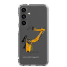JCB Clear Case for Samsung® Samsung Galaxy S24 Plus JCB 370 LC | Clear Case for Samsung® Quality Farmers Merch