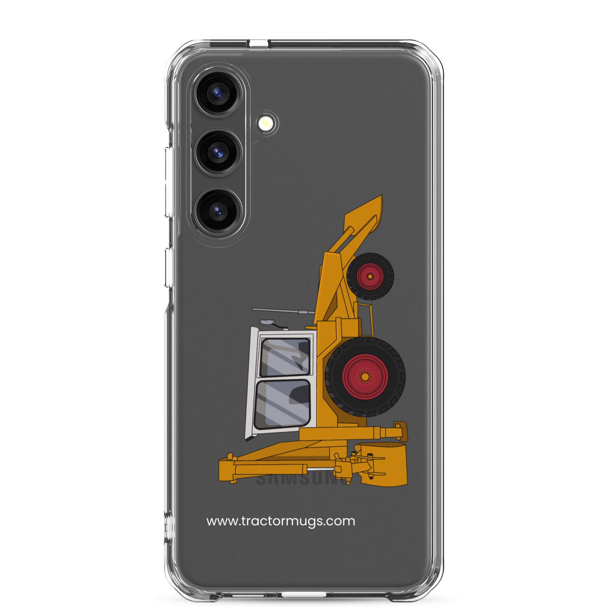 JCB Clear Case for Samsung® Samsung Galaxy S24 Plus JCB 3C (1975) | Clear Case for Samsung® Quality Farmers Merch