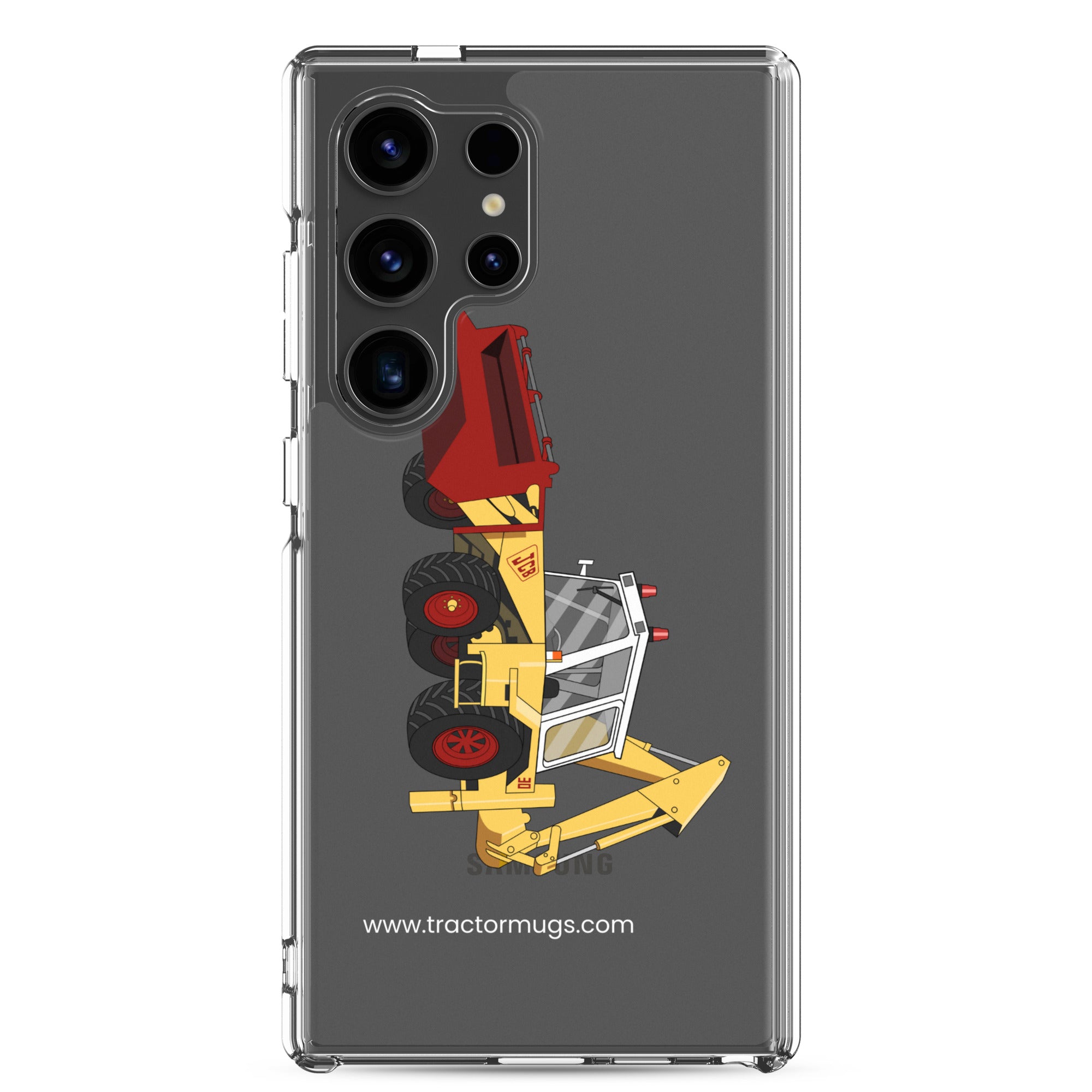 JCB Clear Case for Samsung® Samsung Galaxy S24 Ultra JCB 3D (1975) | Clear Case for Samsung® Quality Farmers Merch