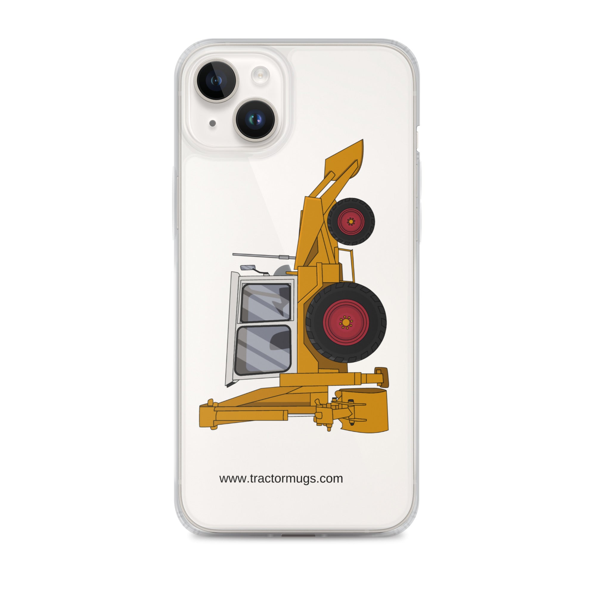 JCB iPhone 14 Plus JCB 3C (1975) | Clear Case for iPhone® Quality Farmers Merch