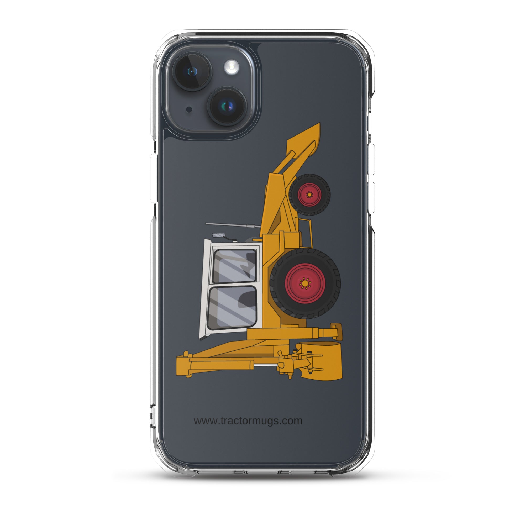 JCB iPhone 15 Plus JCB 3C (1975) | Clear Case for iPhone® Quality Farmers Merch