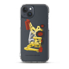 JCB iPhone 15 Plus JCB 3C II Backhoe | Clear Case for iPhone® Quality Farmers Merch