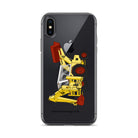 JCB iPhone X/XS JCB 3C II Backhoe | Clear Case for iPhone® Quality Farmers Merch