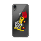 JCB iPhone XR JCB 3CX 70th Anniversary Edition | Clear Case for iPhone® Quality Farmers Merch