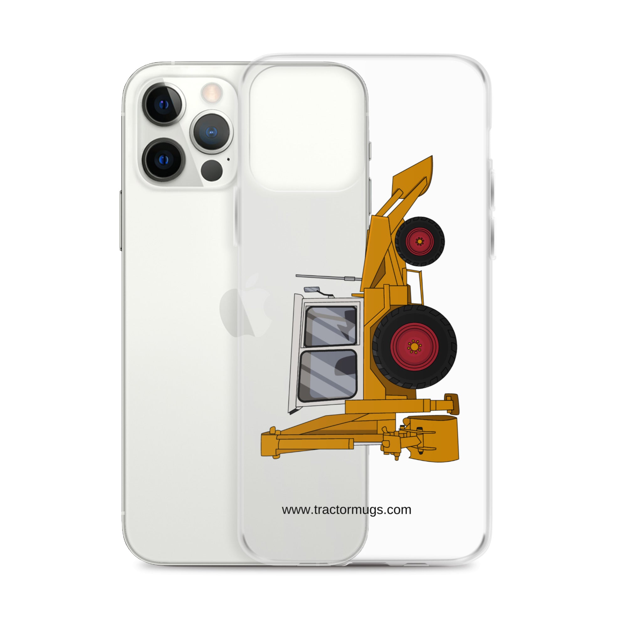 JCB JCB 3C (1975) | Clear Case for iPhone® Quality Farmers Merch