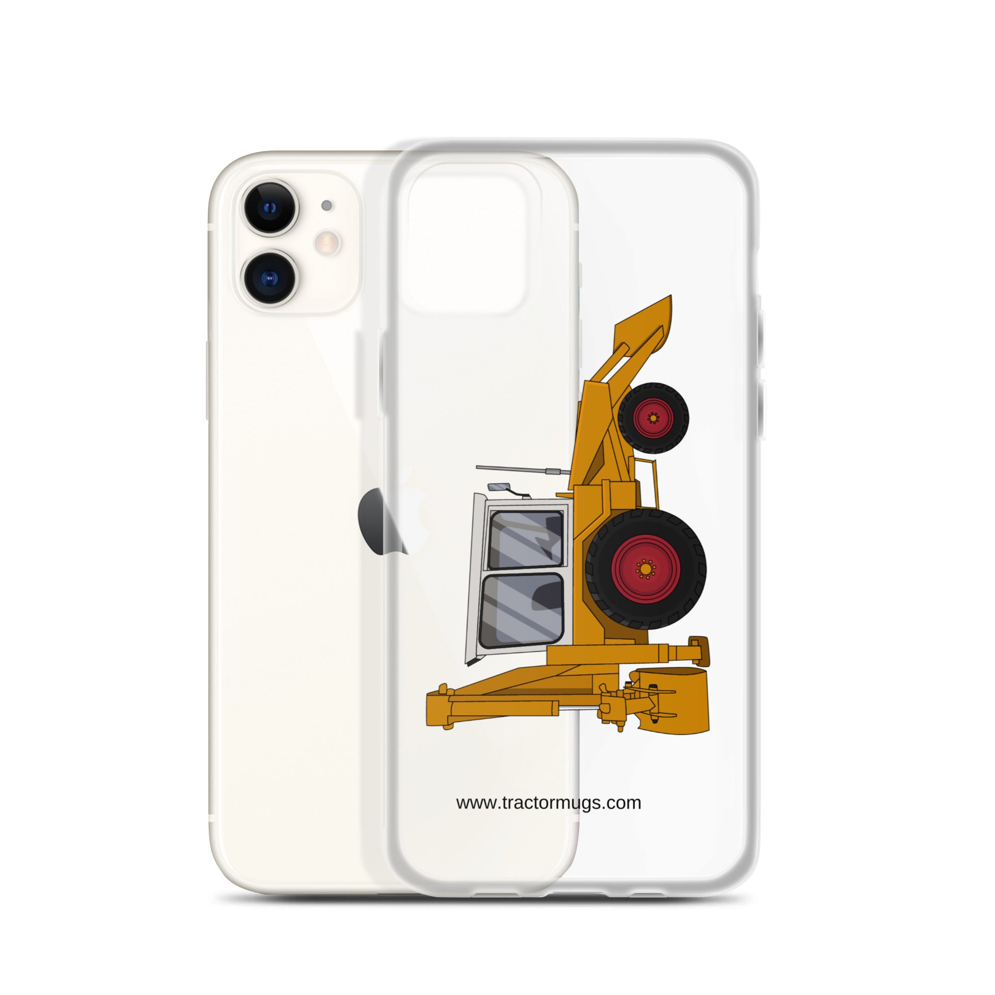 JCB JCB 3C (1975) | Clear Case for iPhone® Quality Farmers Merch