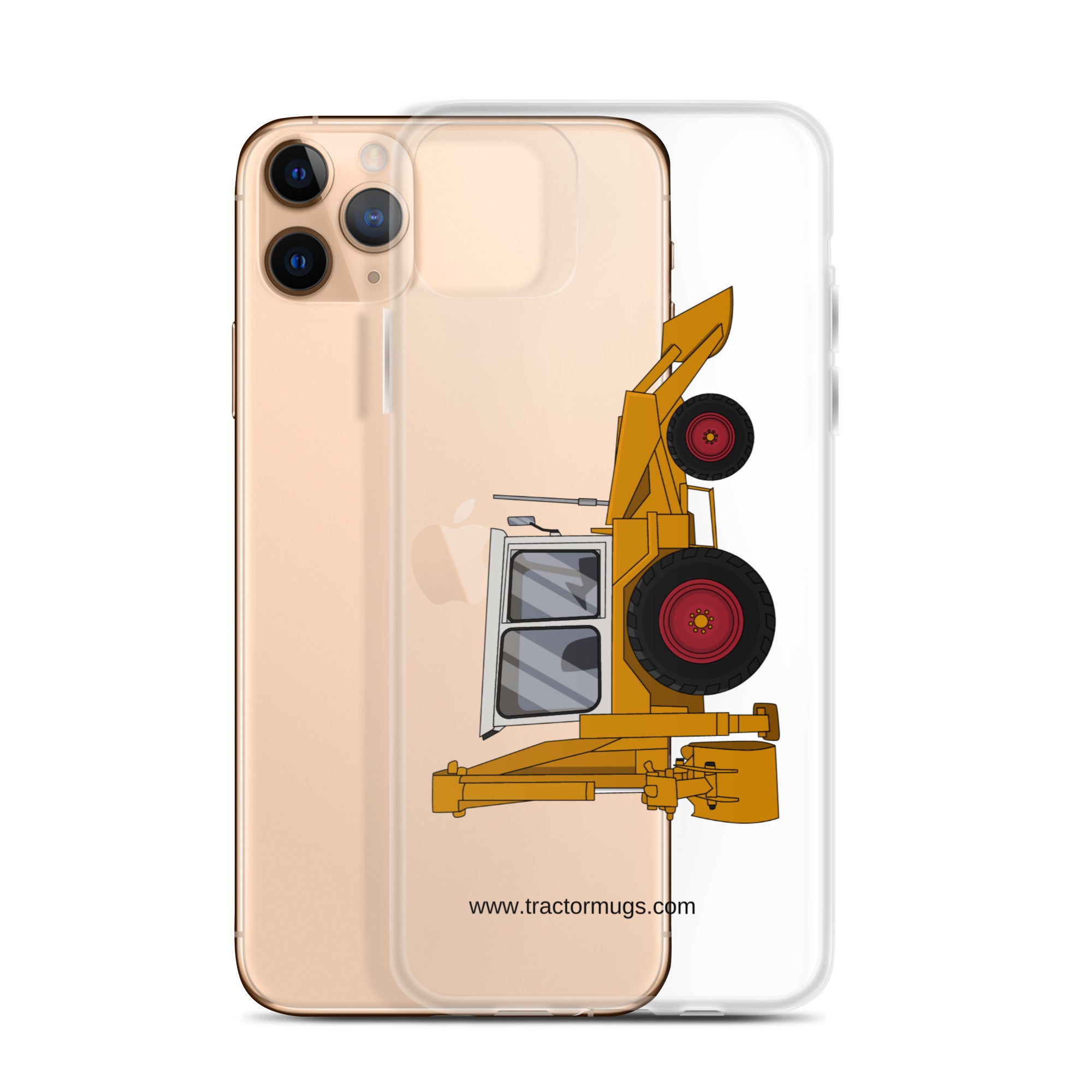 JCB JCB 3C (1975) | Clear Case for iPhone® Quality Farmers Merch