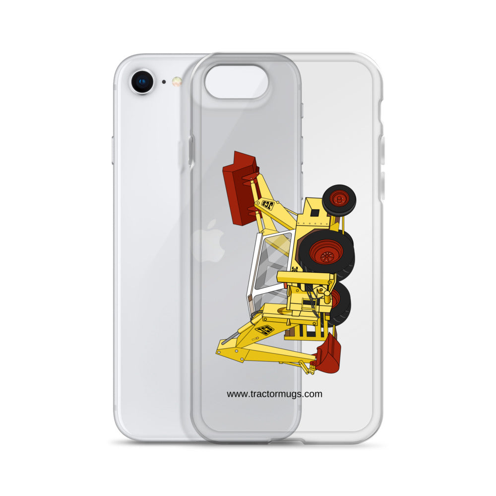 JCB JCB 3C II Backhoe | Clear Case for iPhone® Quality Farmers Merch