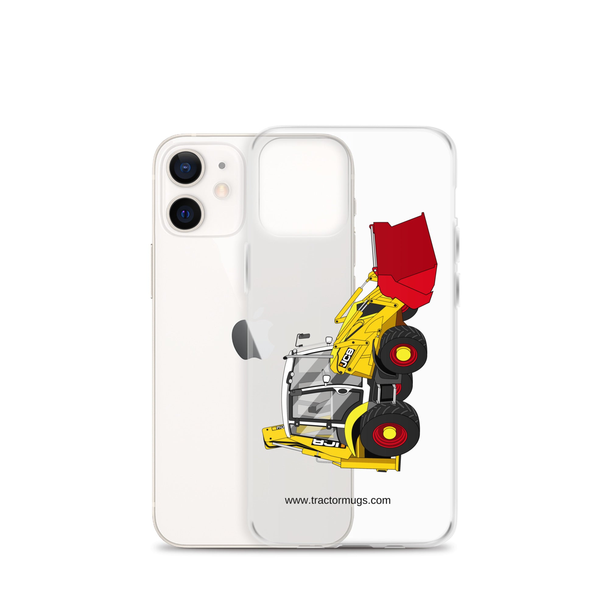 JCB JCB 3CX 70th Anniversary Edition | Clear Case for iPhone® Quality Farmers Merch