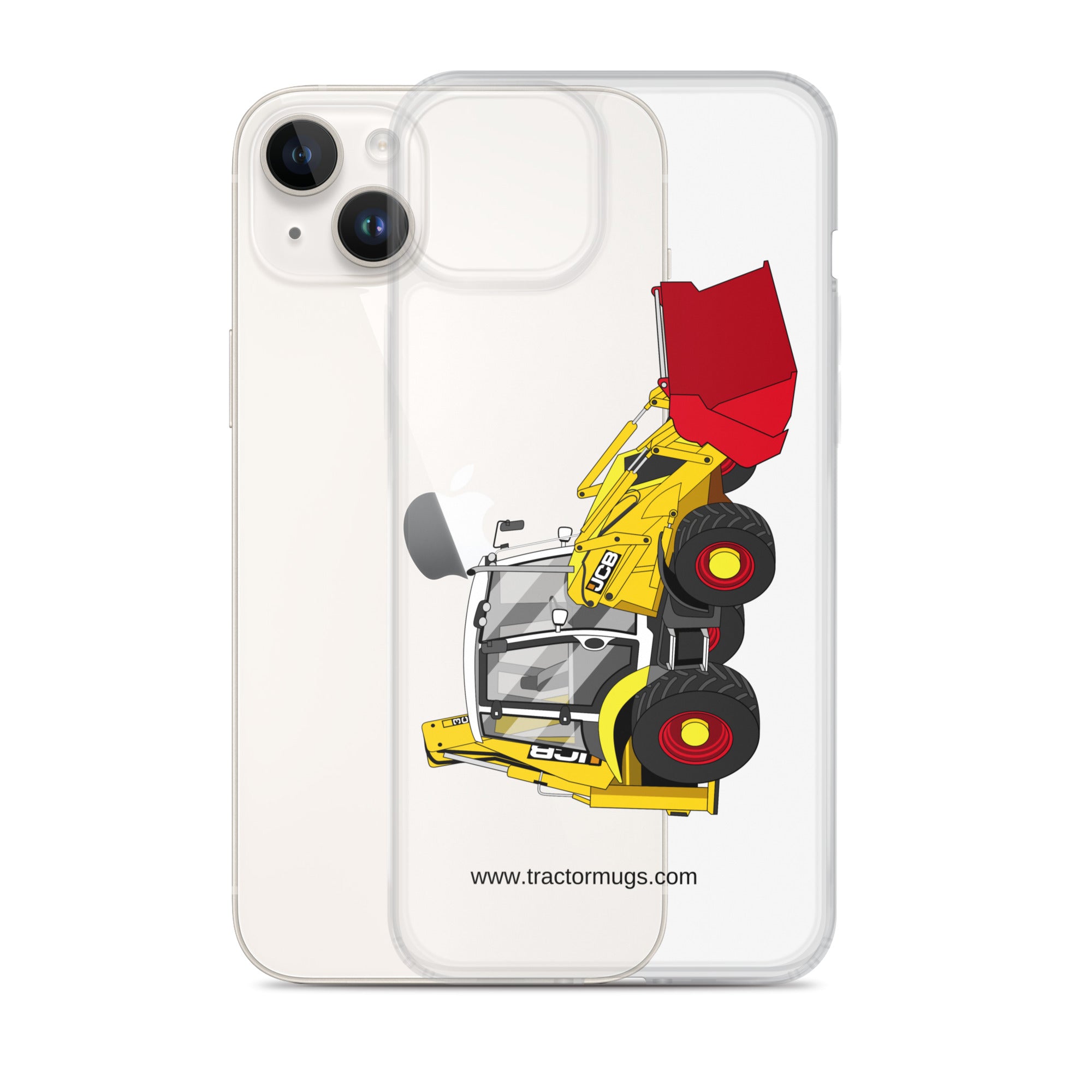 JCB JCB 3CX 70th Anniversary Edition | Clear Case for iPhone® Quality Farmers Merch