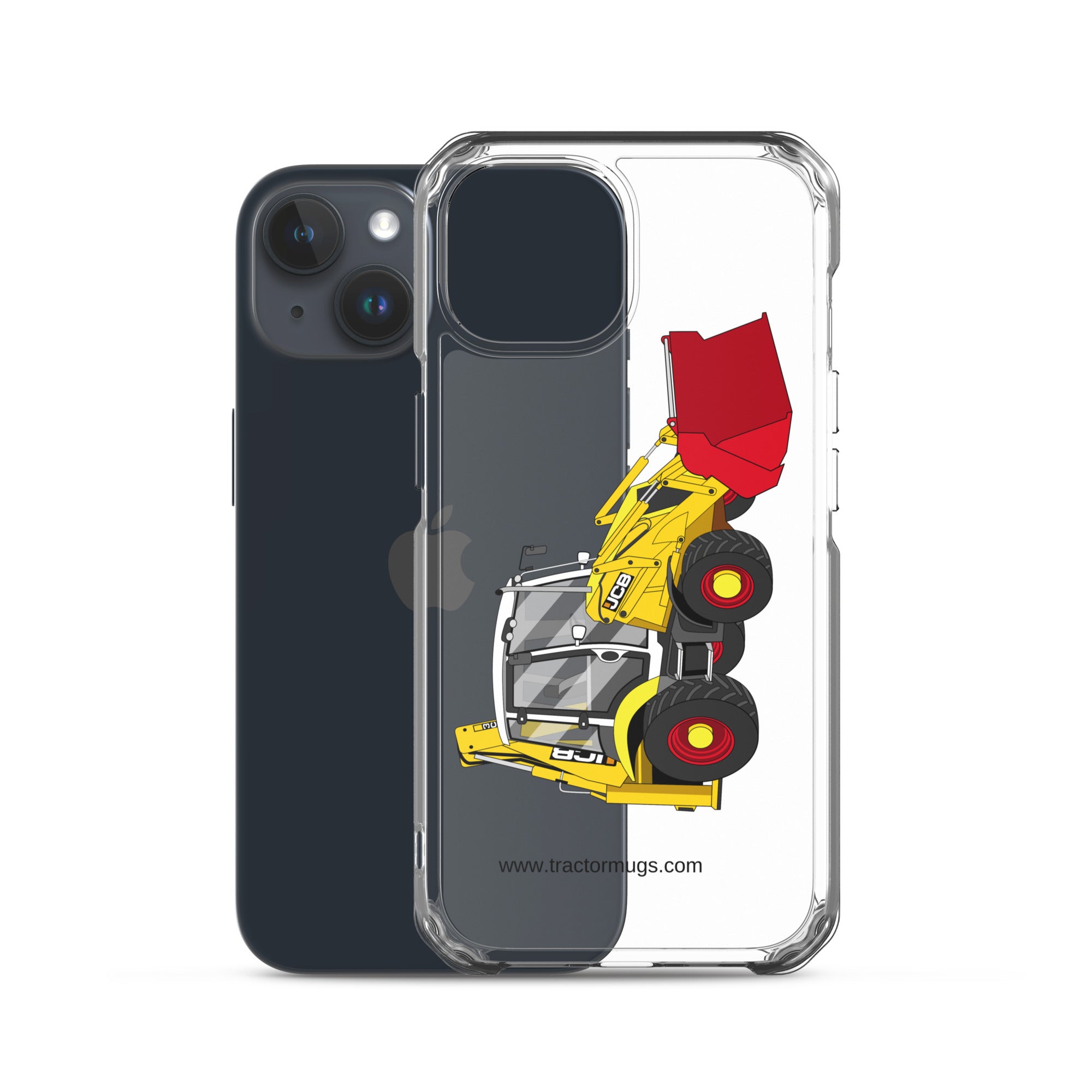 JCB JCB 3CX 70th Anniversary Edition | Clear Case for iPhone® Quality Farmers Merch