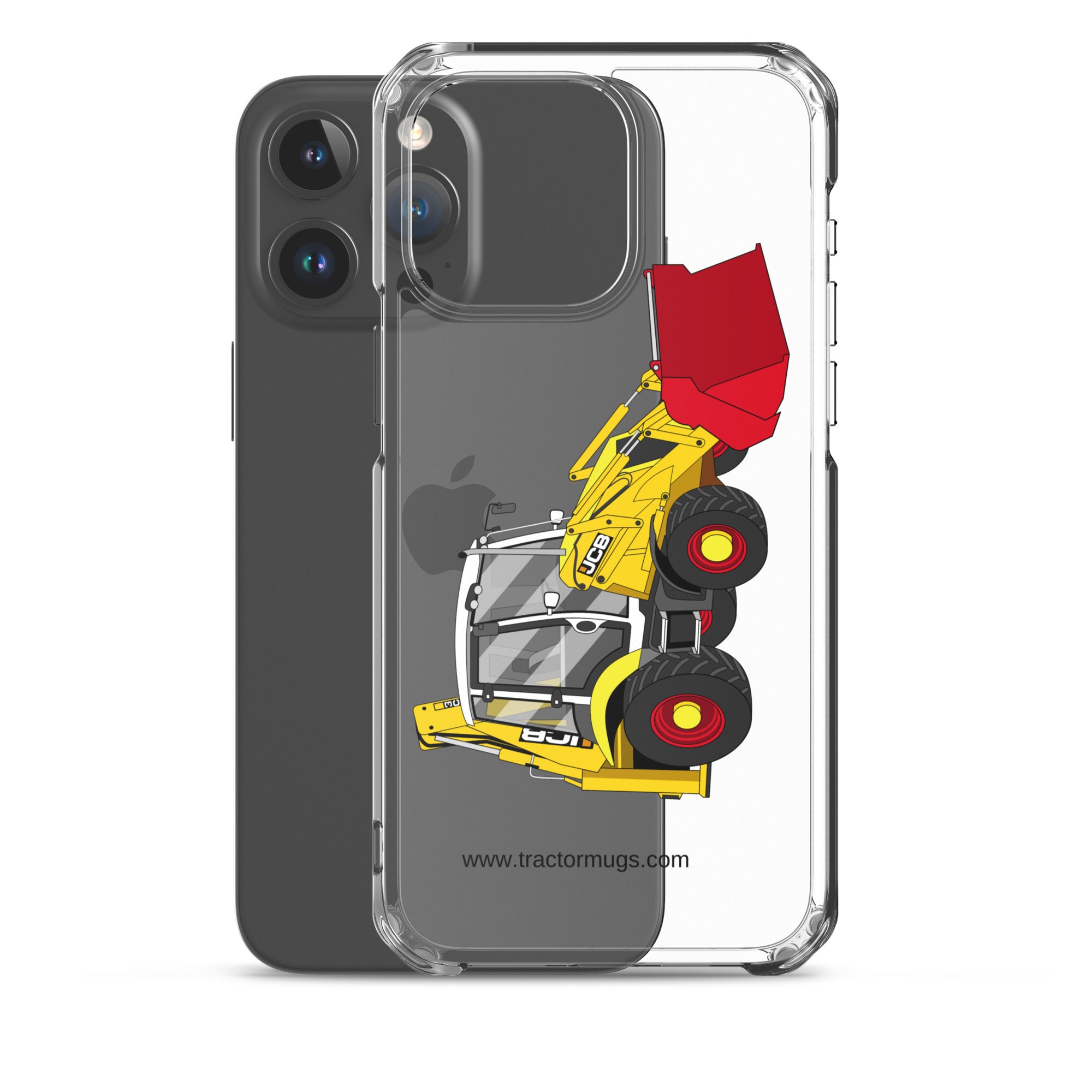 JCB JCB 3CX 70th Anniversary Edition | Clear Case for iPhone® Quality Farmers Merch