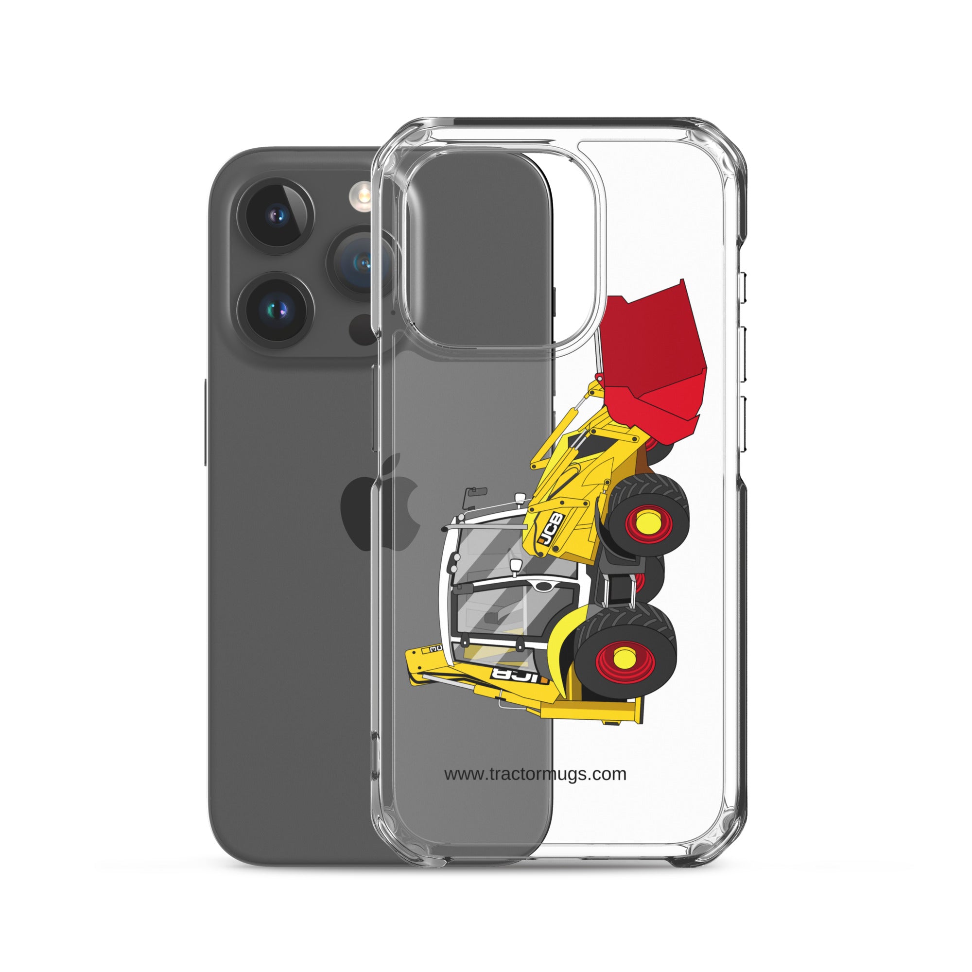 JCB JCB 3CX 70th Anniversary Edition | Clear Case for iPhone® Quality Farmers Merch