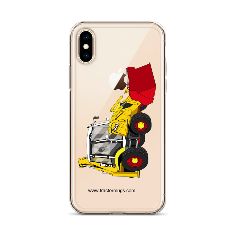 JCB JCB 3CX 70th Anniversary Edition | Clear Case for iPhone® Quality Farmers Merch