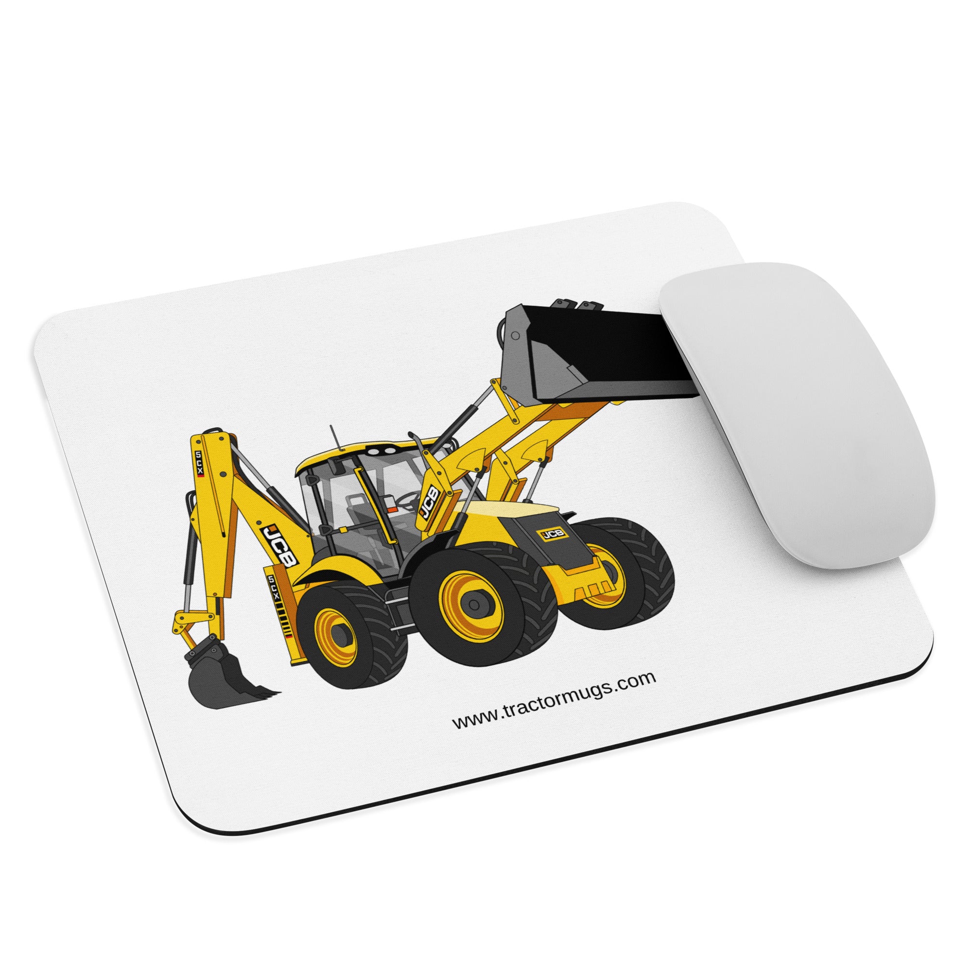 JCB JCB 5CX Backhoe | Mouse pad Quality Farmers Merch