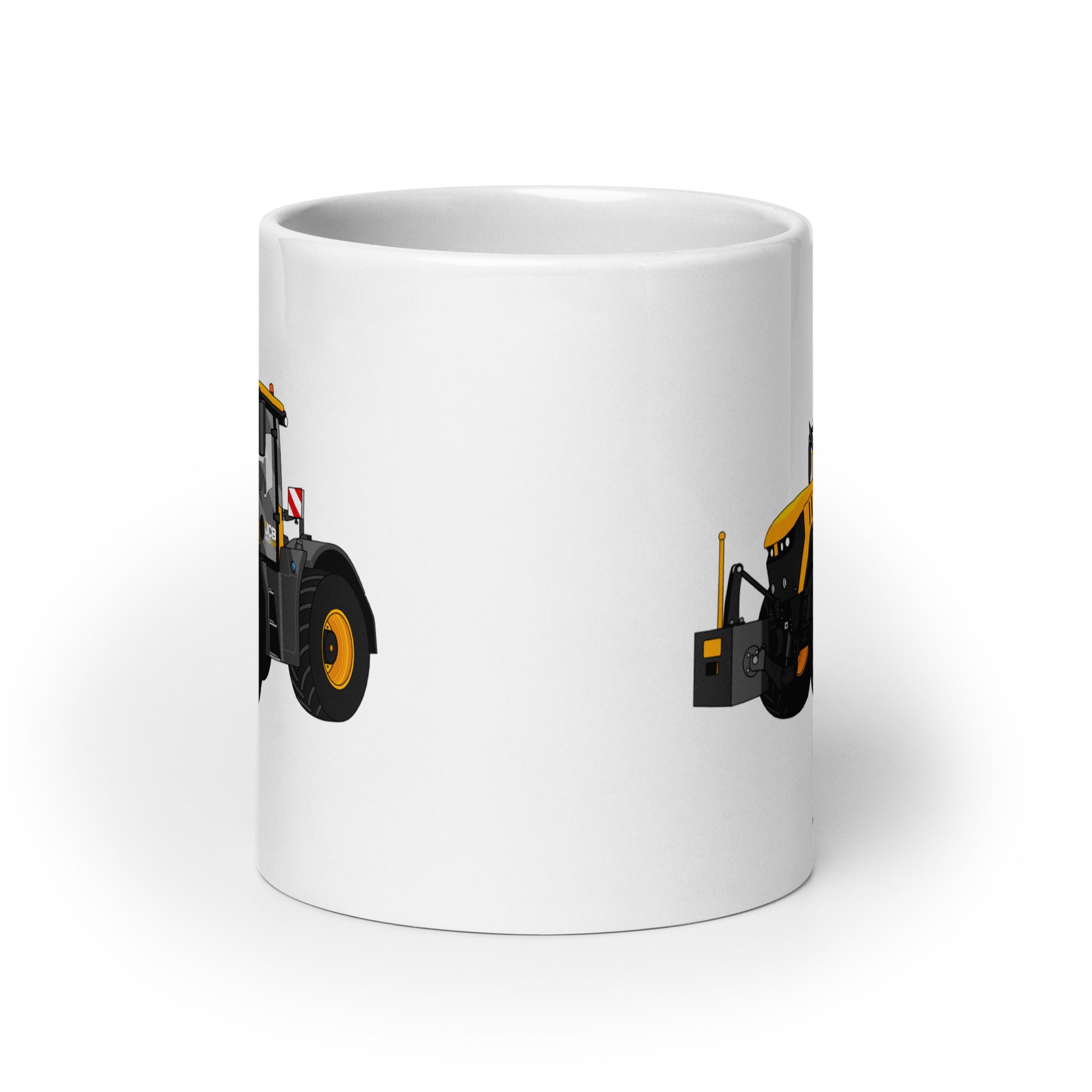 JCB JCB Fastrac 4220 Icon | White glossy mug Quality Farmers Merch