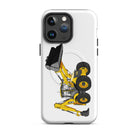JCB MagSafe® Tough Case for iPhone® iPhone 14 Pro Max JCB 5CX Backhoe | MagSafe® tough case for iPhone® Quality Farmers Merch