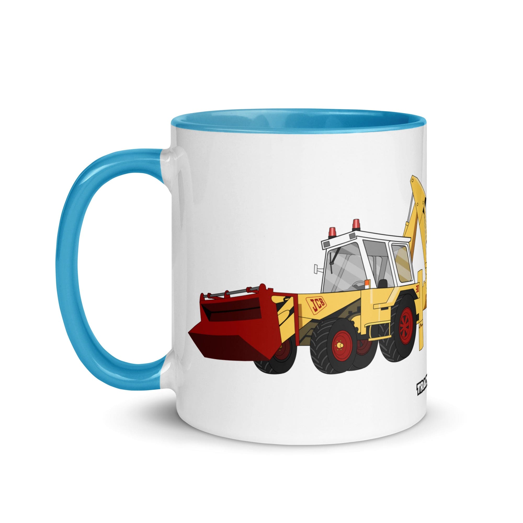 JCB Mug with Color Inside JCB 3D (1975) | Mug with Color Inside Quality Farmers Merch