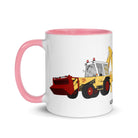 JCB Mug with Color Inside JCB 3D (1975) | Mug with Color Inside Quality Farmers Merch