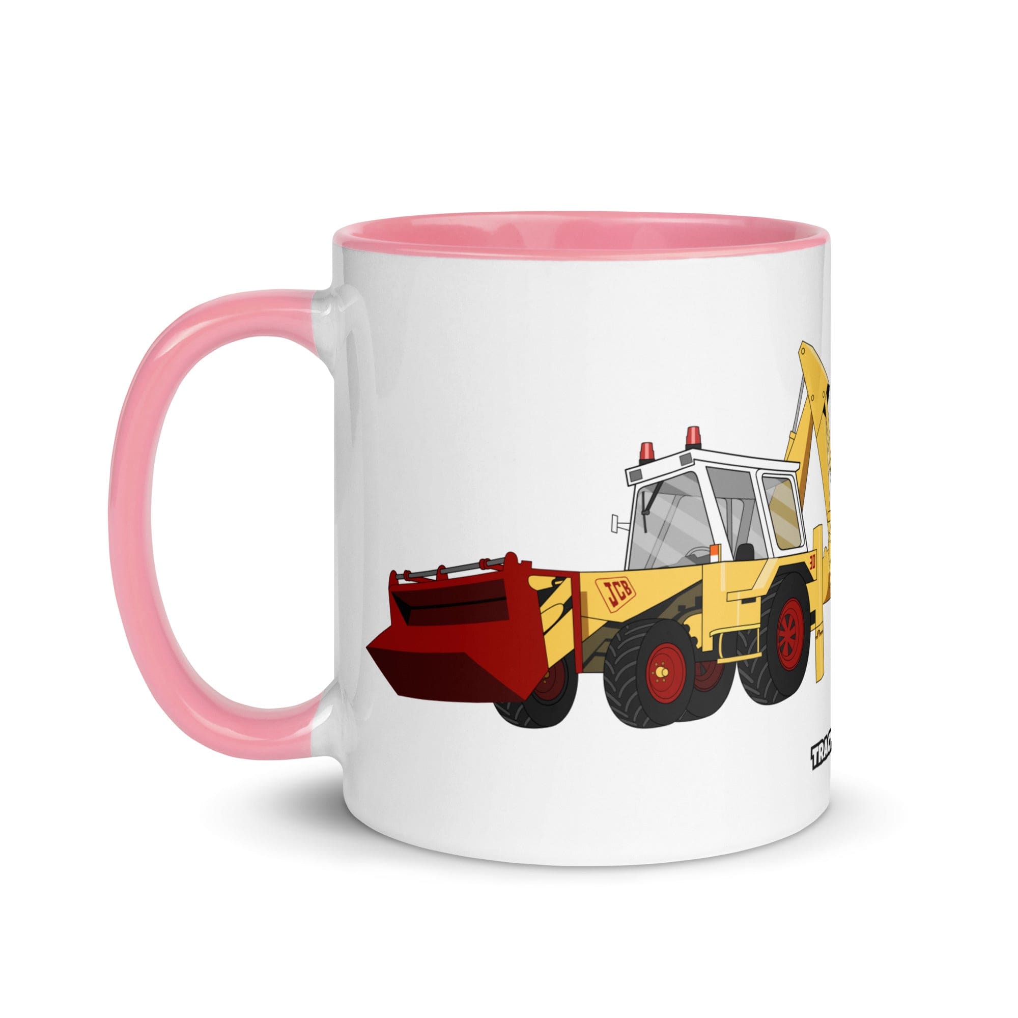 JCB Mug with Color Inside JCB 3D (1975) | Mug with Color Inside Quality Farmers Merch