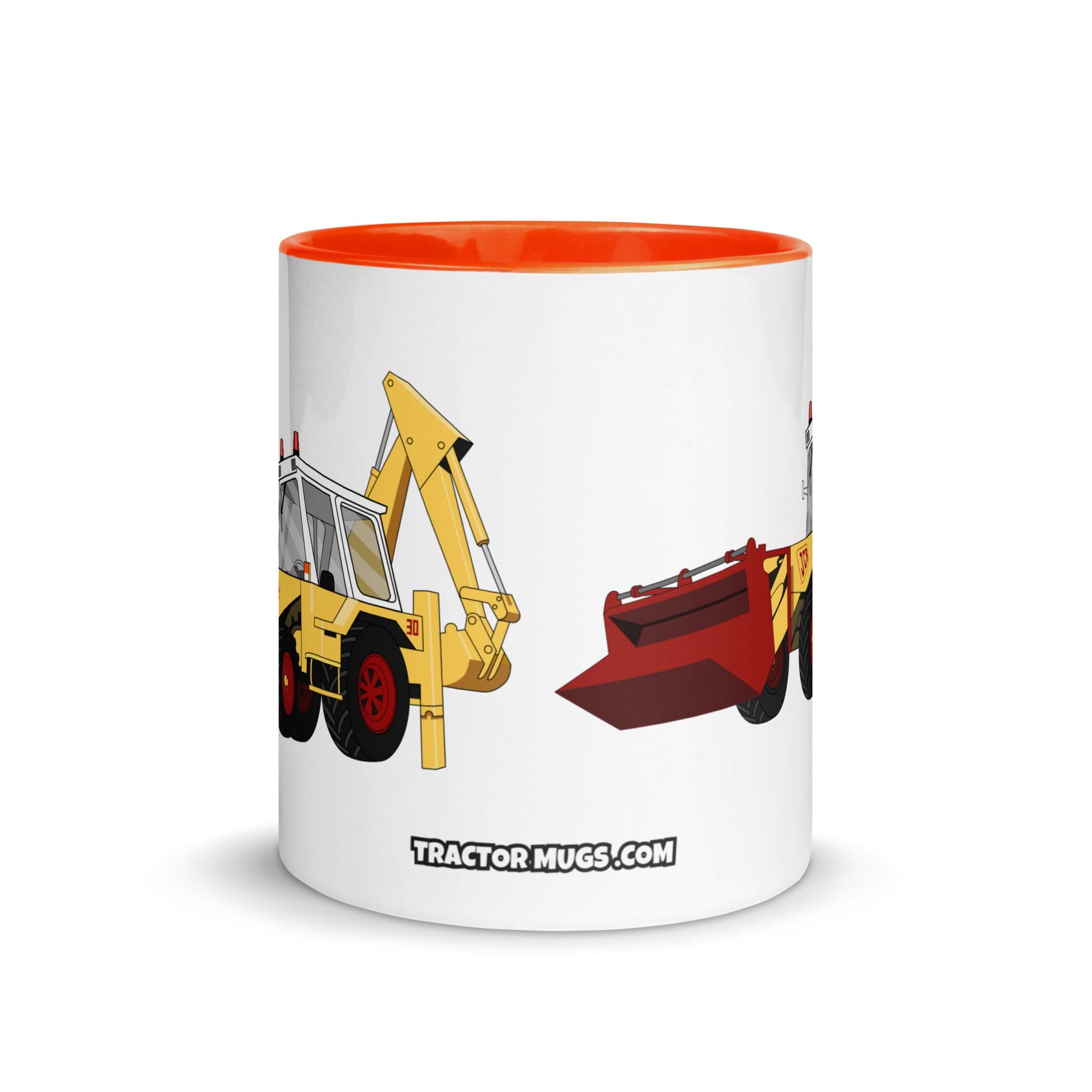 JCB Mug with Color Inside JCB 3D (1975) | Mug with Color Inside Quality Farmers Merch