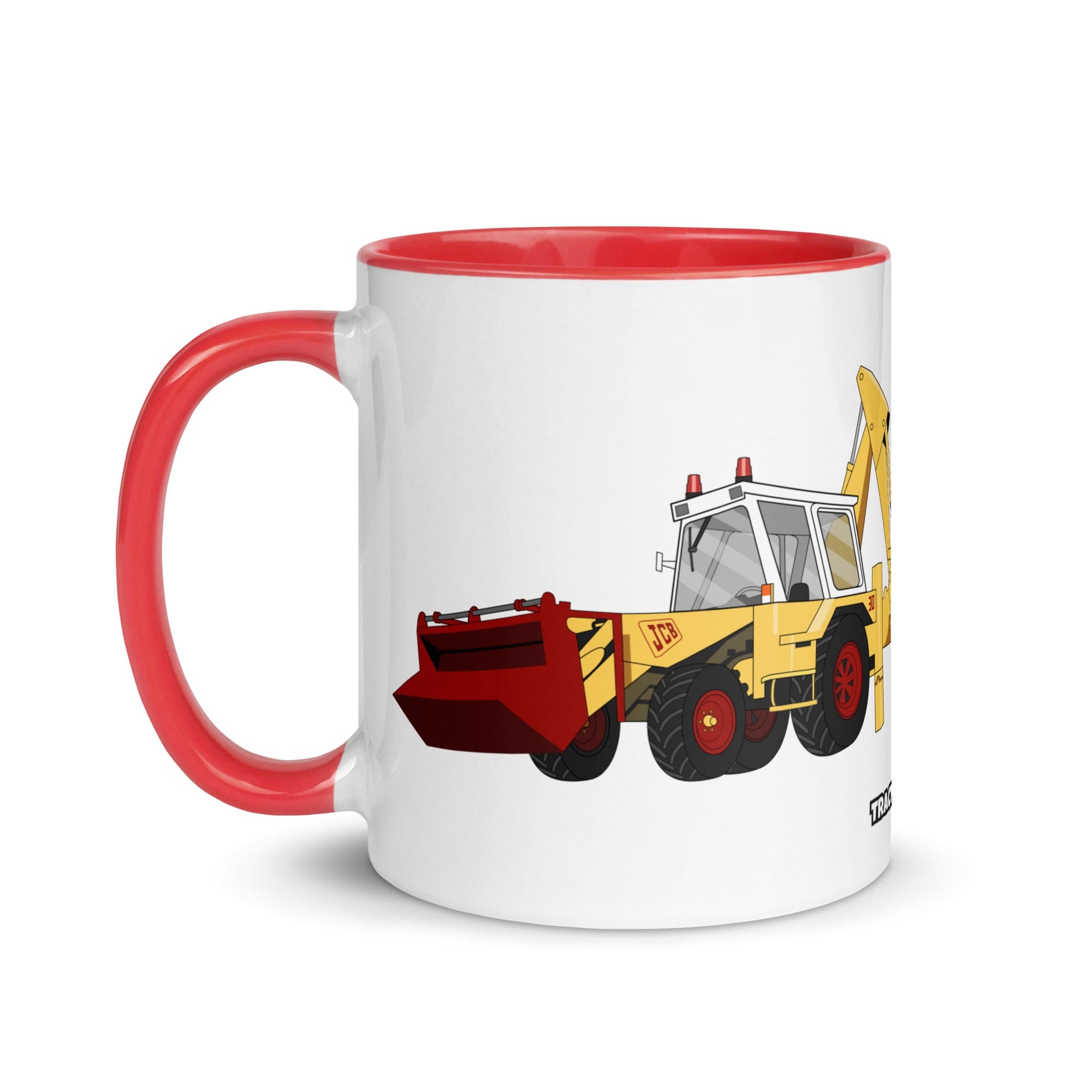 JCB Mug with Color Inside JCB 3D (1975) | Mug with Color Inside Quality Farmers Merch