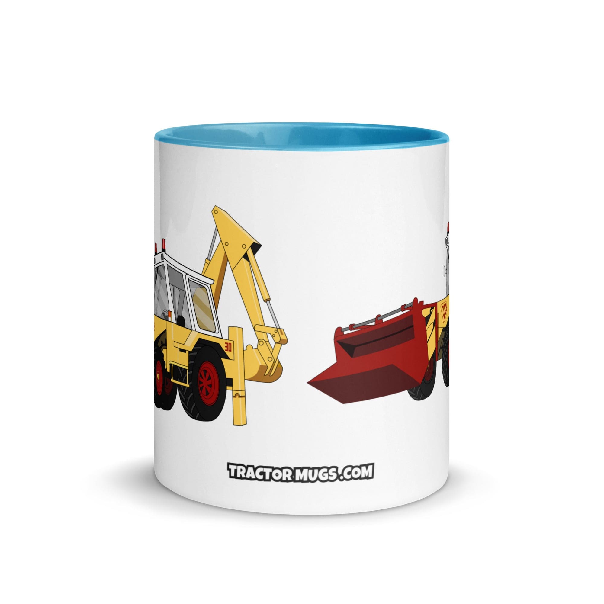 JCB Mug with Color Inside JCB 3D (1975) | Mug with Color Inside Quality Farmers Merch