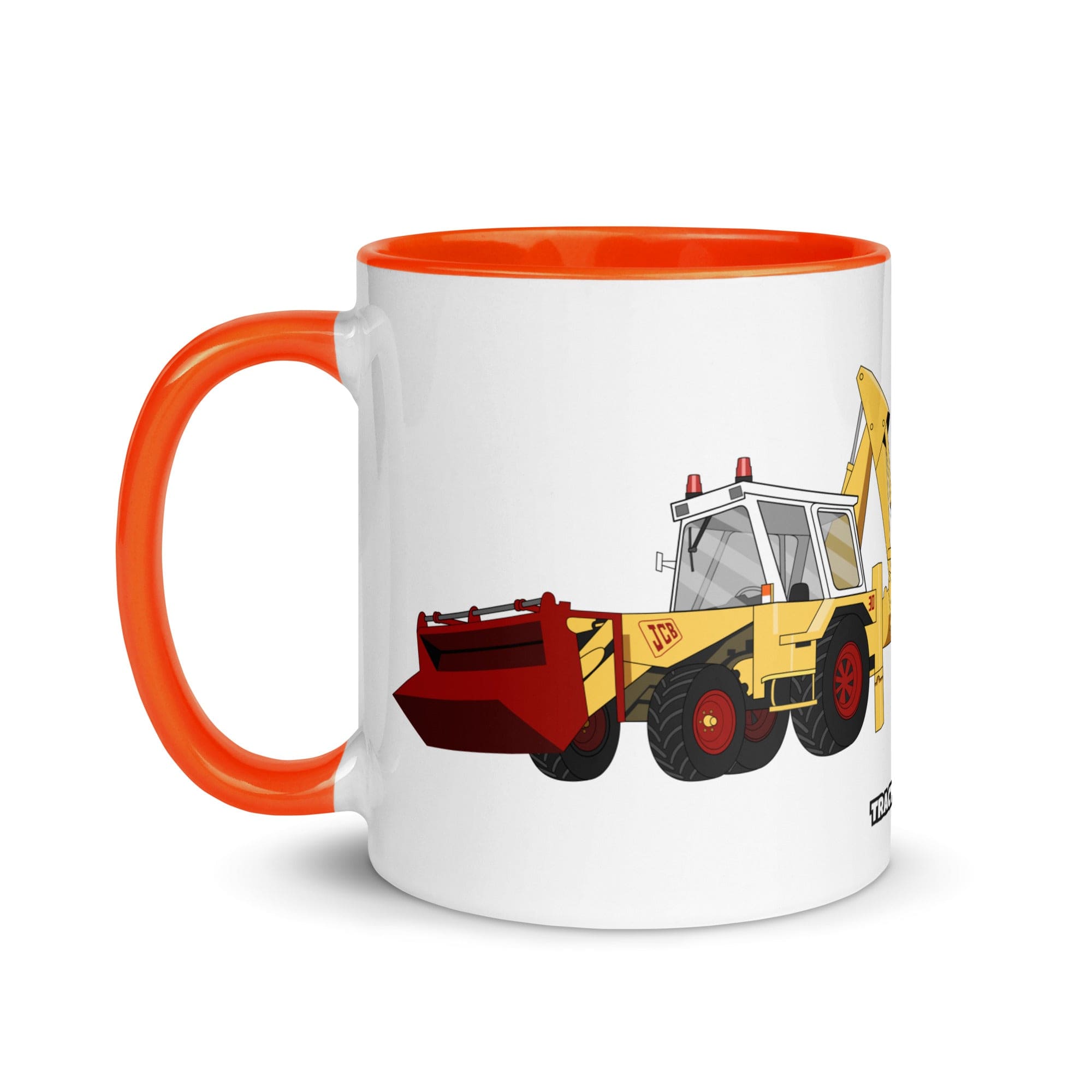 JCB Mug with Color Inside JCB 3D (1975) | Mug with Color Inside Quality Farmers Merch