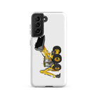 JCB Tough case for Samsung® Samsung Galaxy S21 JCB 5CX Backhoe | Tough case for Samsung® Quality Farmers Merch