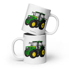 John Deere 20 oz John Deere 7R 350 Auto Power | White glossy mug Quality Farmers Merch