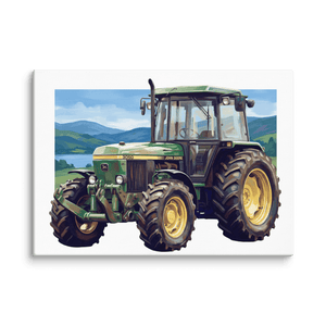 John Deere 20″×28″ John Deere 3050 | Splash Art Canvas Quality Farmers Merch