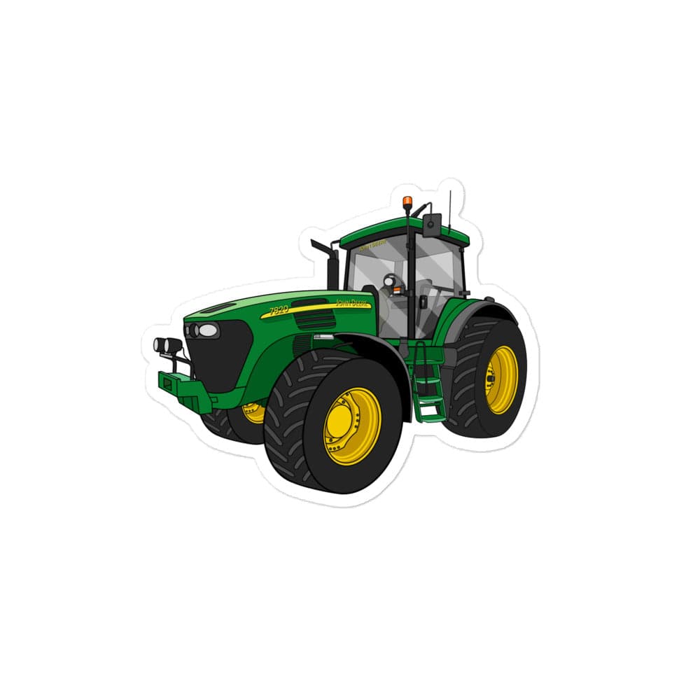 John Deere 4″×4″ John Deere 7820 | Bubble-free stickers Quality Farmers Merch