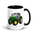 John Deere Black / 15 oz John Deere 6155 M | Mug with Color Inside Quality Farmers Merch