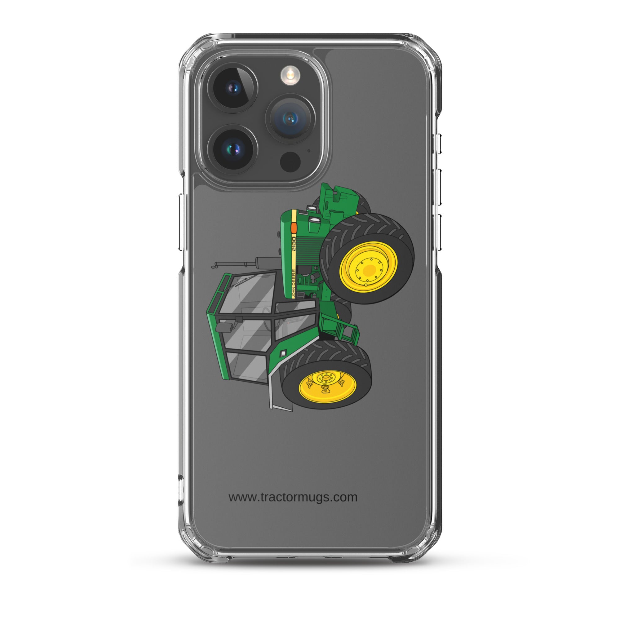 John Deere Clear Case for iPhone® iPhone 15 Pro Max John Deere 2130 | Clear Case for iPhone® Quality Farmers Merch