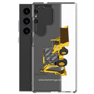 John Deere Clear Case for Samsung® John Deere 410G Backhoe | Clear Case for Samsung® Quality Farmers Merch