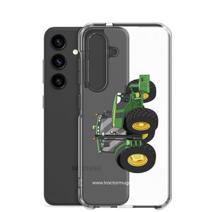 John Deere Clear Case for Samsung® John Deere 6125 R | Clear Case for Samsung® Quality Farmers Merch