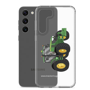 John Deere Clear Case for Samsung® John Deere 6125 R | Clear Case for Samsung® Quality Farmers Merch