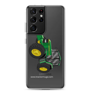 John Deere Clear Case for Samsung® Samsung Galaxy S21 Ultra John Deere 6900 | Clear Case for Samsung® Quality Farmers Merch